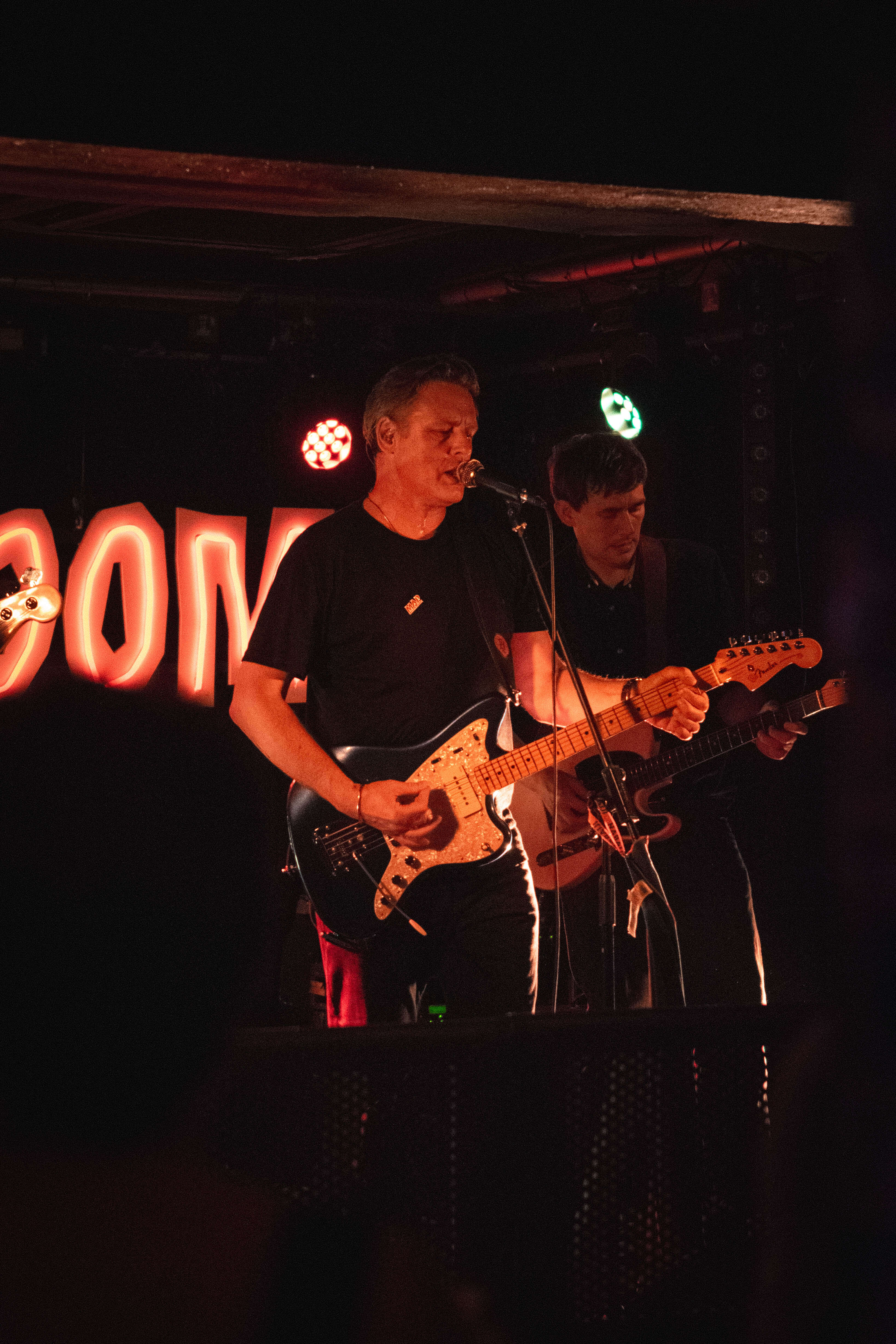 The Passengers performing live